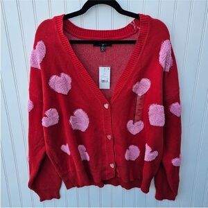 Heart cardigan